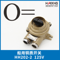 边碧 船用铜质水密开关HH202-3CCS
