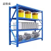 嘉骏盛承重300kg货架置物架钢制货架长200宽50高200CM