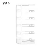 嘉骏盛图书馆书架阅览室货架资料档案架钢制书架单面五层副架