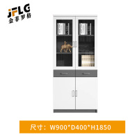 金菲罗格简约办公柜收纳落地柜 抽屉款W900*D400*H1850