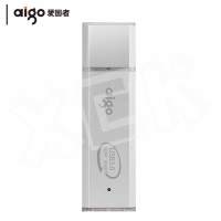 爱国者(AIGO)电脑高速U盘U320 银色 64G USB3.0