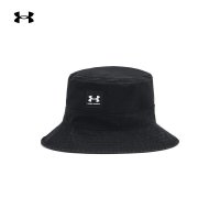 安德玛(UNDERARMOUR)男帽女帽 2024春季新款时尚户外运动帽子遮阳帽透气舒适渔夫帽 1376704-001