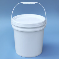 册宣 加厚密封塑料桶存储桶密封 罐 涂料桶油漆桶乳胶漆包装桶白色20L