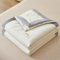 薄款大豆纤维被子夏季空调被学生宿舍单双人夏凉被可水洗机洗加厚