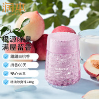 润本(RUNBEN)精油除臭珠240g卫生间鞋柜卧室客厅去异味香氛空气清新剂苍兰香 精油除臭珠240g(桃之夭夭)