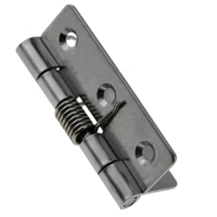 304不锈钢弹簧铰链自弹合页自闭柜门小型闭门器自动关门弹簧活页 3寸长75mm1只 304不锈钢材质 货期5-10天