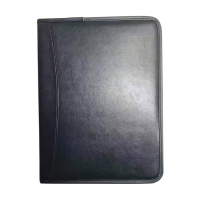 BINGTUO户外集训指挥作业大容量笔记本拉链包 黑色