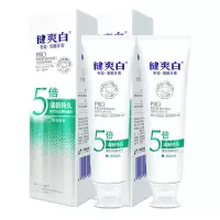 健爽白 专效清新牙膏120g*2支