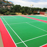 星加坊悬浮拼装地板羽毛球场篮球场小米格