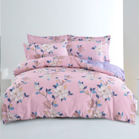 顶瓜瓜全棉四件套(花开兰城-粉)230*245 货号: