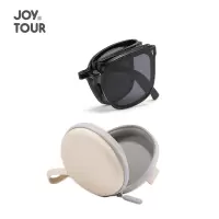 JOYTOUR折叠太阳镜 墨色黑+收纳盒YJ101-HF