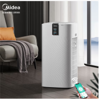 美的(Midea)无耗材分解甲醛空气净化器家用除雾霾除菌净化器KJ800G-HPro