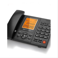 伊晖晟-L 录音电话机家用办公智能自动录音固定电话 黑色