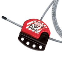 MasterLock钢缆锁 线缆锁 万用阀门锁 可调节缆绳锁具 多股钢缆S806 美国百年锁具品牌 货期5-10天