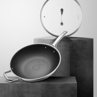 爱仕达晶刚甲复合钢炒锅(316L)CC32S1TG