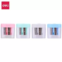 得力(deli) 0576 卷笔刀/转笔刀/削笔刀/学生铅笔削笔器 5个装