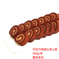 企采严选 瑞士卷蛋糕巧克力蛋卷抹茶冷冻红丝绒奶油卷西点夹心甜品茶歇 巧克力瑞士卷1条