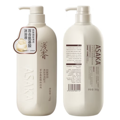浅香 日本 百合氨基酸沐浴露750g