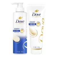 多芬(DOVE)密集滋养洗护套装洗发水400g+护发素380g