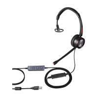 声迪尔S100NC电脑USB接口ENC主动降噪话务耳机耳麦