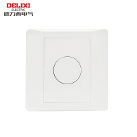 德力西电气(DELIXI ELECTRIC)开关插座面板 CD210系列 基础款 触摸延时-8只/盒