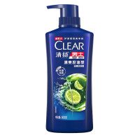 清扬(CLEAR) 男士去屑洗发水清爽控油型500g 青柠薄荷醇蓬松洗头膏C
