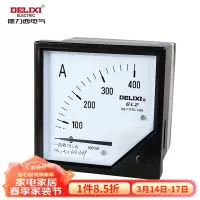 德力西6L2指针式电流电压表80*80交流指针表互感表电测量表 电流表200/5A