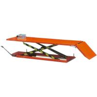 脚踏式摩托车维修平台(前轮固定性)