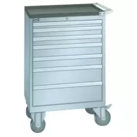 7抽屉轮式工具车