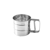 竹臣氏面粉筛手持半自动过滤神器