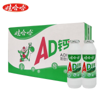 娃哈哈 AD钙奶整箱 乳酸菌饮料儿童牛奶酸奶饮品 100g(小瓶)x48瓶