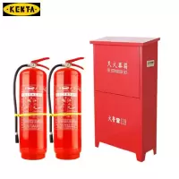 8KG×2个灭火器1个箱子