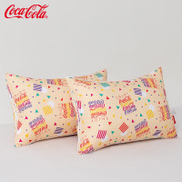 可口可乐成人枕芯双边对装繁花似锦