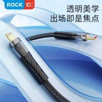 ROCKZ21PD33W透明数据线(CTOlightning)1.2mRCB0835昼夜黑藤萝紫卡其白