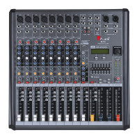 RAuaio8路模拟调音台MX8