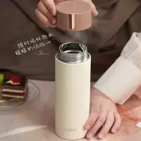 绿珠 K1506 轻奢保温杯 480ml 白色