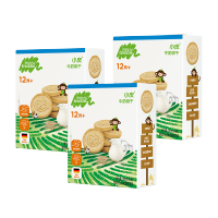 Littlefreddie 牛奶饼干3盒装