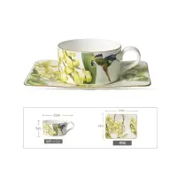 唯宝(Villeroy&Boch) 亚马逊骨瓷描金茶一杯一碟