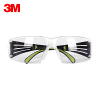 3M SF401AF护目镜防护眼镜防雾防冲击超轻贴面型眼镜 5副