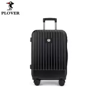 PLOVER香港啄木鸟20寸拉链款拉杆箱GD2687-20A黑色