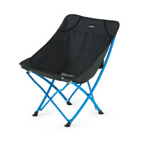 挪客NatureHike 户外折叠椅便携简易马扎折叠椅 NH18X004-Y 星月-暗夜黑