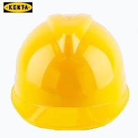 消防PE-V字黄色传统型安全帽