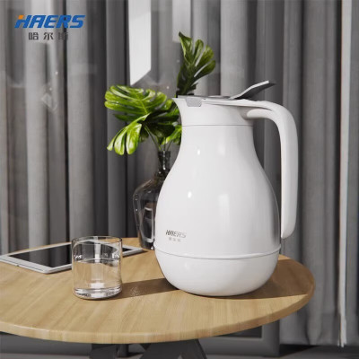 哈尔斯(HAERS)保温壶家用热水壶暖水壶开水大容量便携学生宿舍保温瓶1500ml 白色