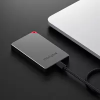 联想(Lenovo)US100 高速PSSD移动固态硬盘(USB3.1)256G 黑色