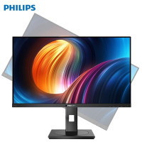 飞利浦(PHILIPS)27英寸 升降旋转电脑显示器 272S1AE