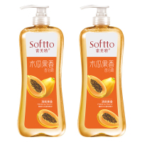 索芙特 木瓜亮彩香沐浴露1kg*2瓶