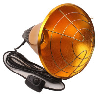 取暖保温灯灯罩 仔猪保温灯置21*30cm三孔插头