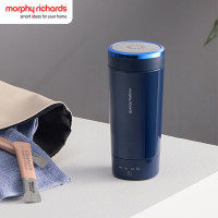 摩飞电器(Morphyrichards)电水壶 烧水壶便携式家用旅行电热水壶 随行办公室养生保温杯 MR6060 蓝
