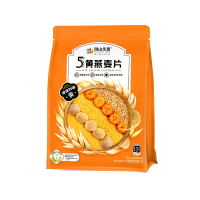 阴山优麦5黄燕麦片420克(35克×12)冲泡即食燕麦片混合麦片营养早餐