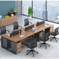 匹客 职员桌办公桌屏风卡座员工位电脑桌 单人位/多人位组合